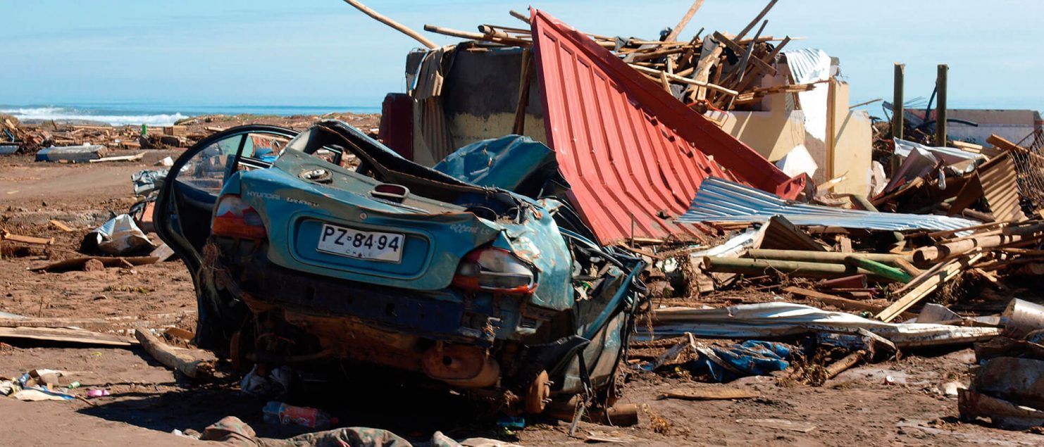 8.8 Registro de una catástrofe