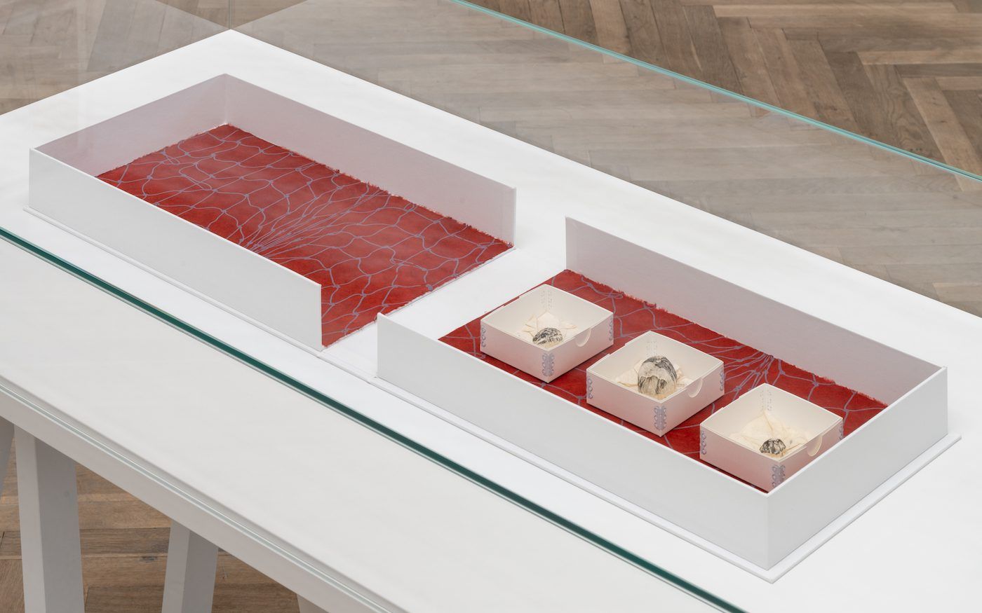 Annalee Davis, A Hymn to the Banished, 2022. Detail, Seeds and Souls, Kunsthal Charlottenborg, 2023. Courtesy of the artist. Photo by David Stjernholm.