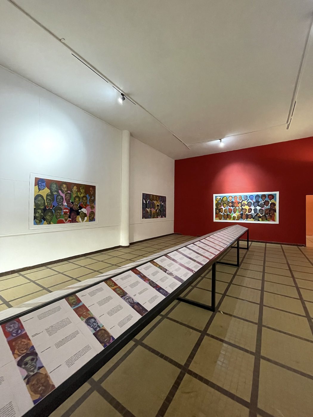 Work by Samuel Gelas. Installation View of 15th Dakar Biennale. Photo: Khady | Senegalese Twisted.