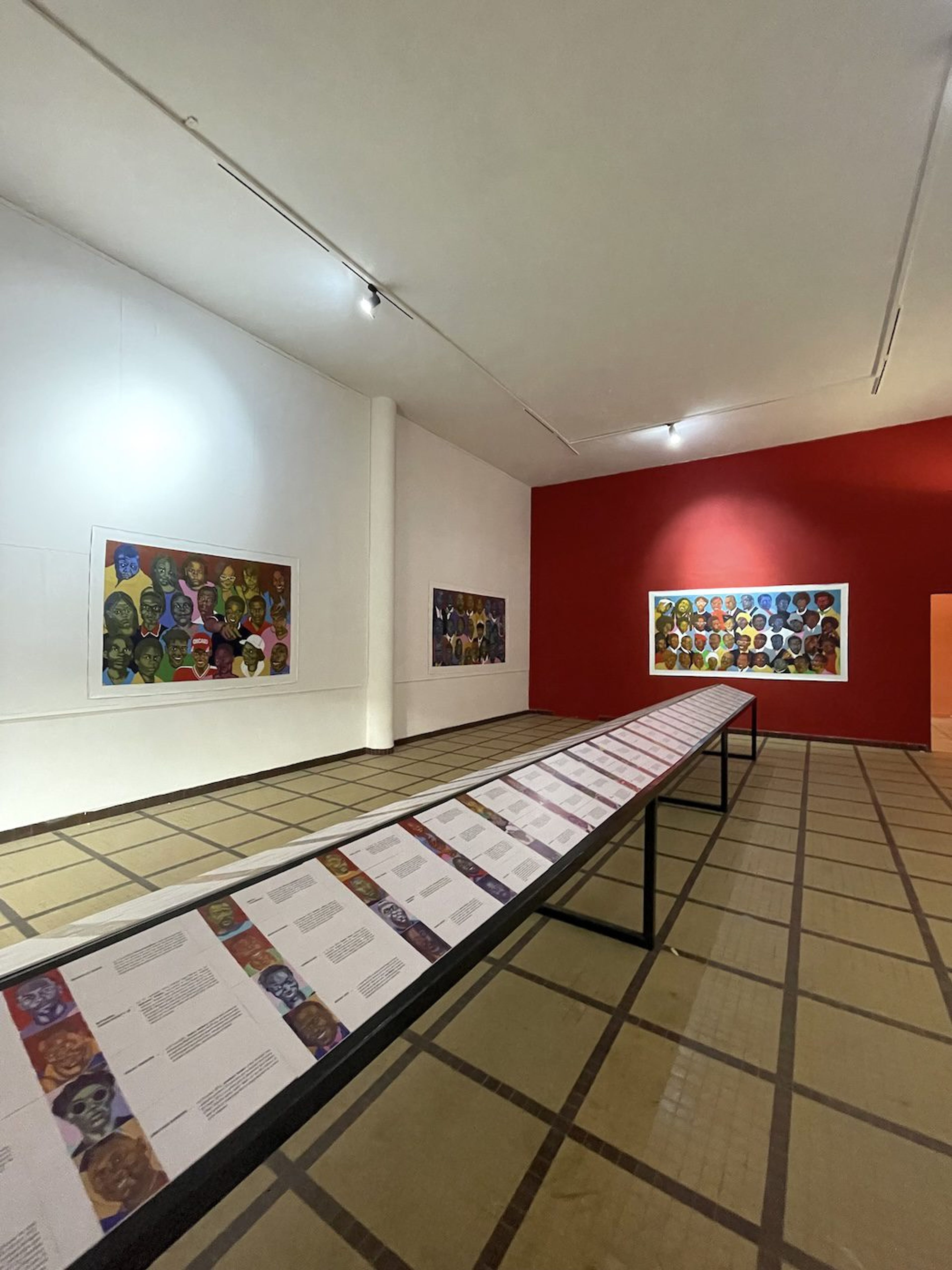 Work by Samuel Gelas. Installation View of 15th Dakar Biennale. Photo: Khady | Senegalese Twisted.