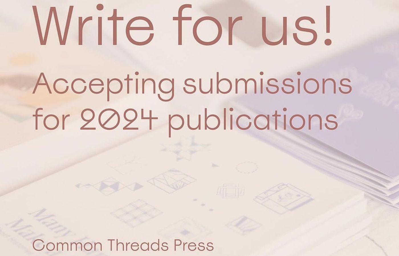 Common Threads Press – Call for Writers