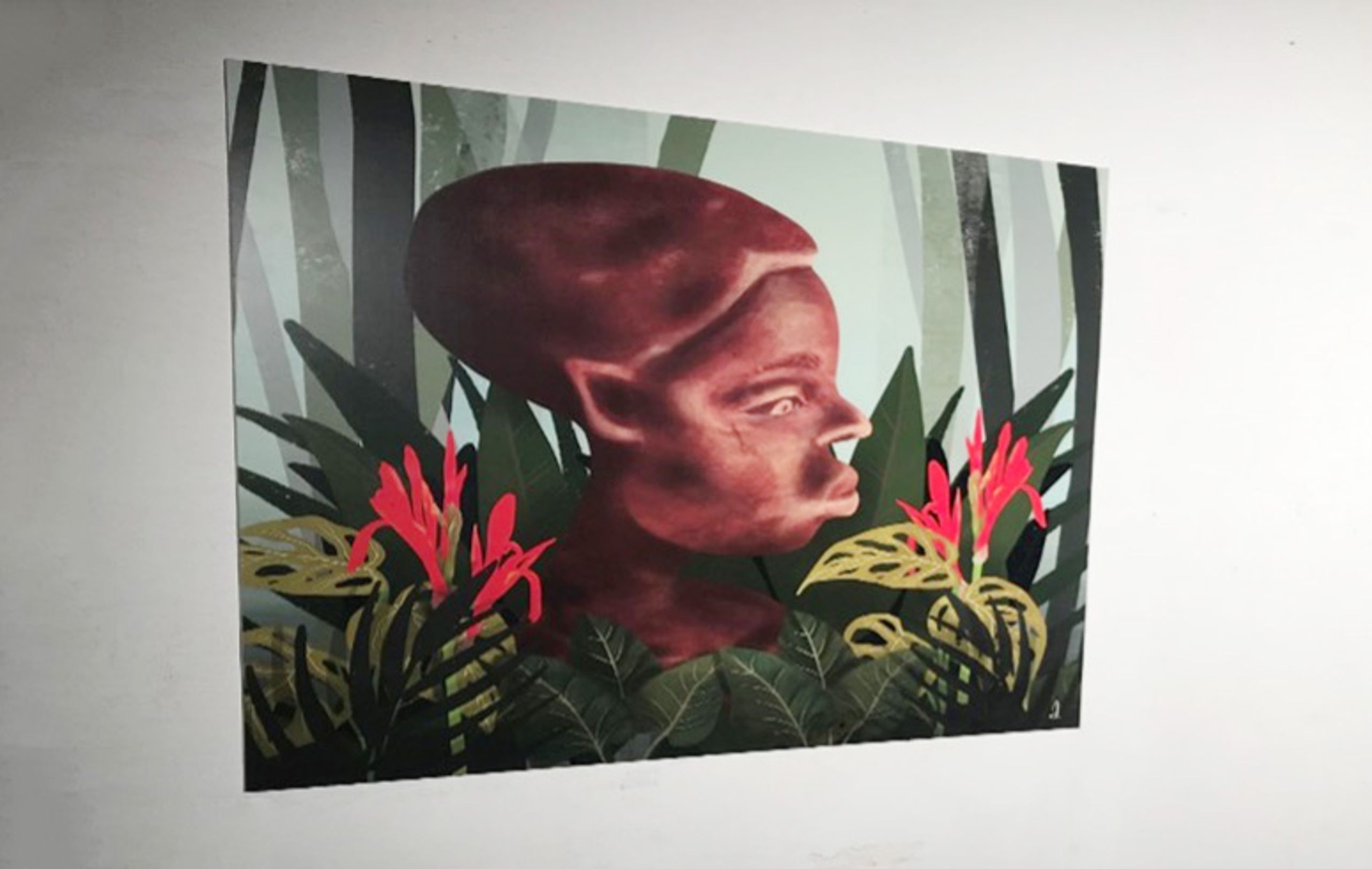 Amina Gimba, He:Him / She:Her, 2023, Both digital, svg format, 30 x 30 cm. Photo: Ildefonso Colaço