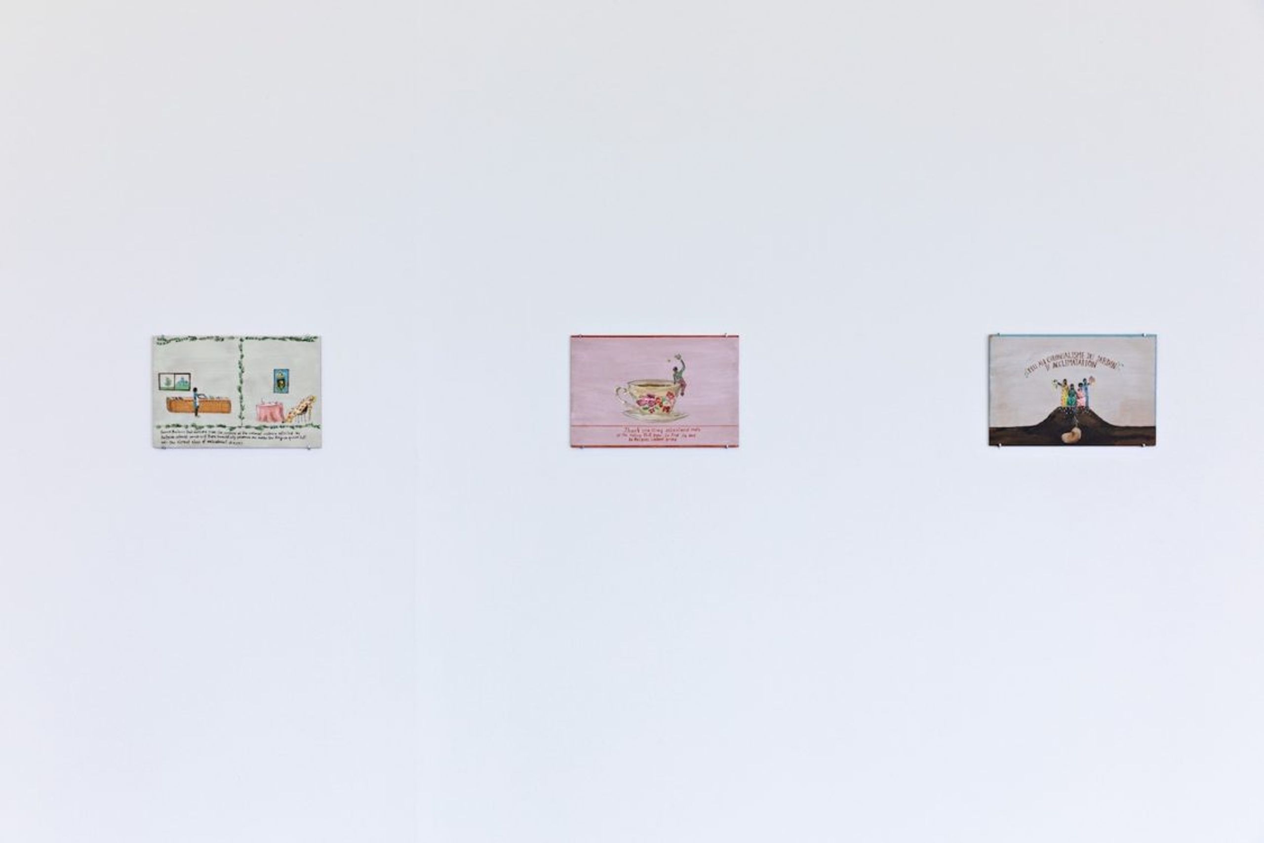 Not Fully Human, Not Human at All, Daniela Ortiz, installation view, Kunstverein in Hamburg, 2020, Photo: Fred Dott
