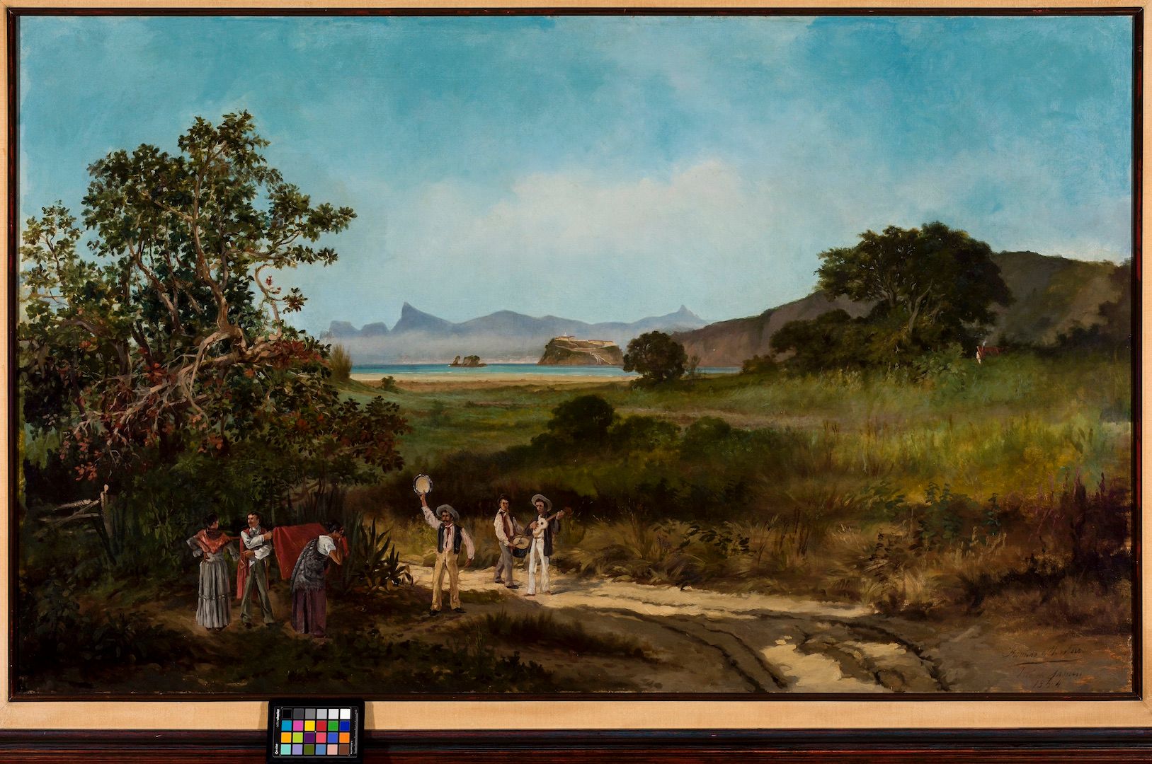 Firmino Monteiro, Bandeira do Divino, 1884. Oil on canvas, without signature. Collection of the Pinacoteca do Estado de São Paulo, 2001. Photo: Isabella Matheus