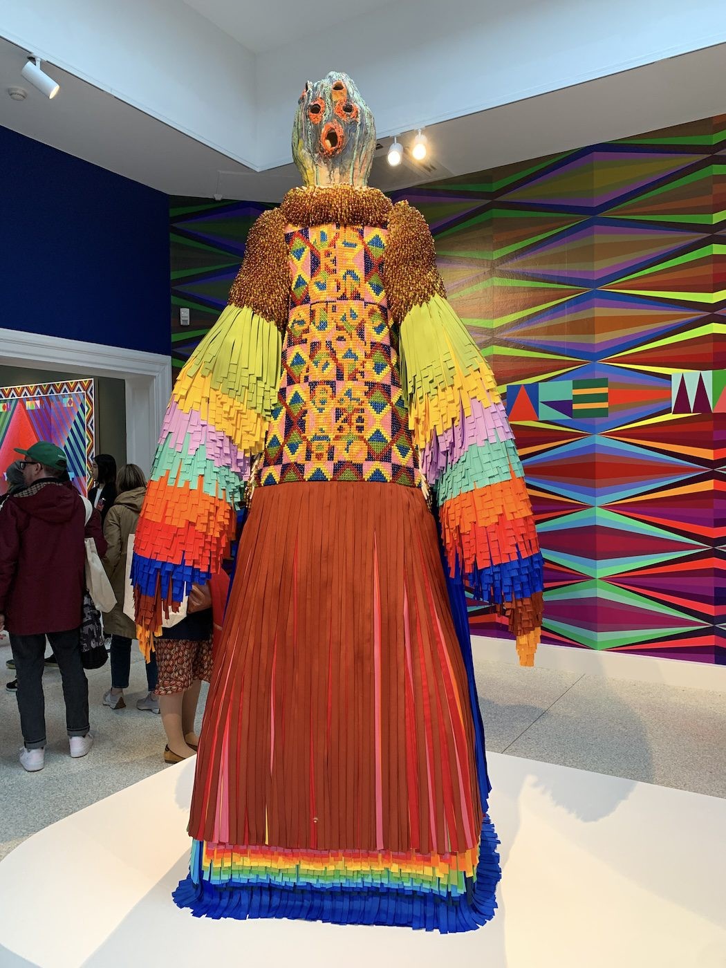 Jeffrey Gibson. Installation View of National Pavilion of USA, 60th Venice Biennale. Photo: C&