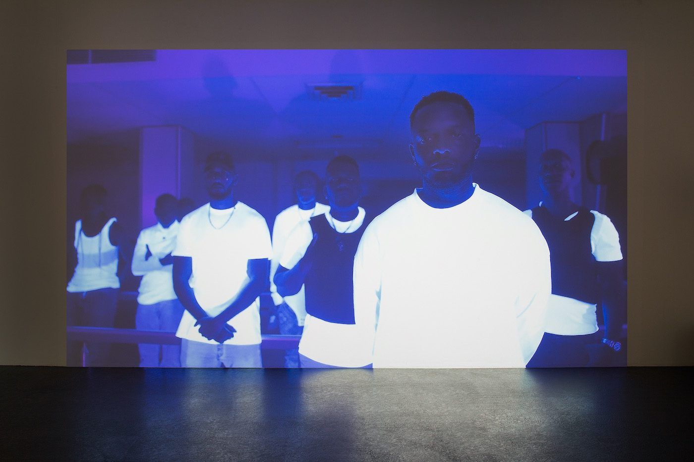 James Gregory Atkinson, 6 Friedberg-Chicago, 2021, 4K video with sound, 6‘16‘‘ loop, installation view, ‘6 Friedberg-Chicago’, Dortmunder Kunstverein . Courtesy: the artist, Dortmunder Kunstverein. Photo: Jens Franke