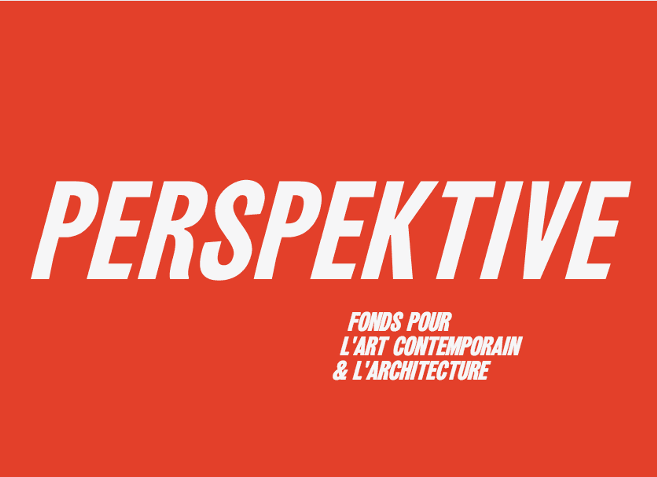 Perspektive – Bureau des arts plastiques