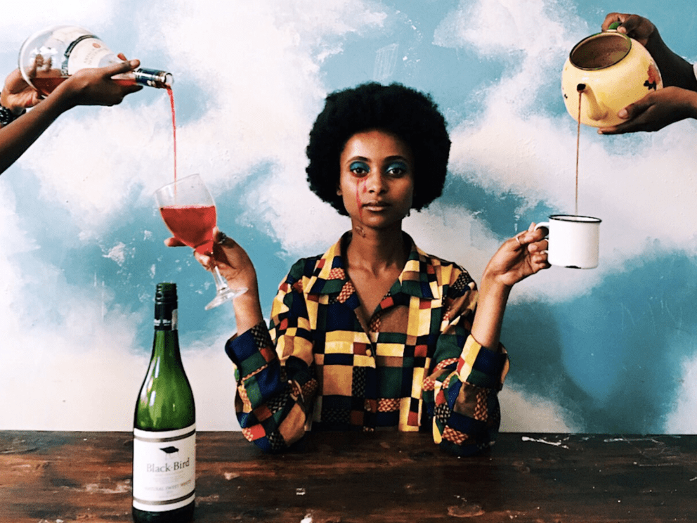 Aïcha Fall, Yannis Davy Guibinga, Morgan Otagburuagu and Shitanda