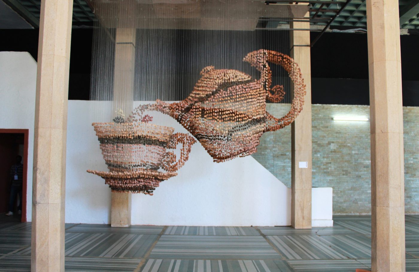 Ngozi Ezema, Installation View at the 14th Dakar Biennale, 2022. Photo: Roseline Olang’ Odhiambo