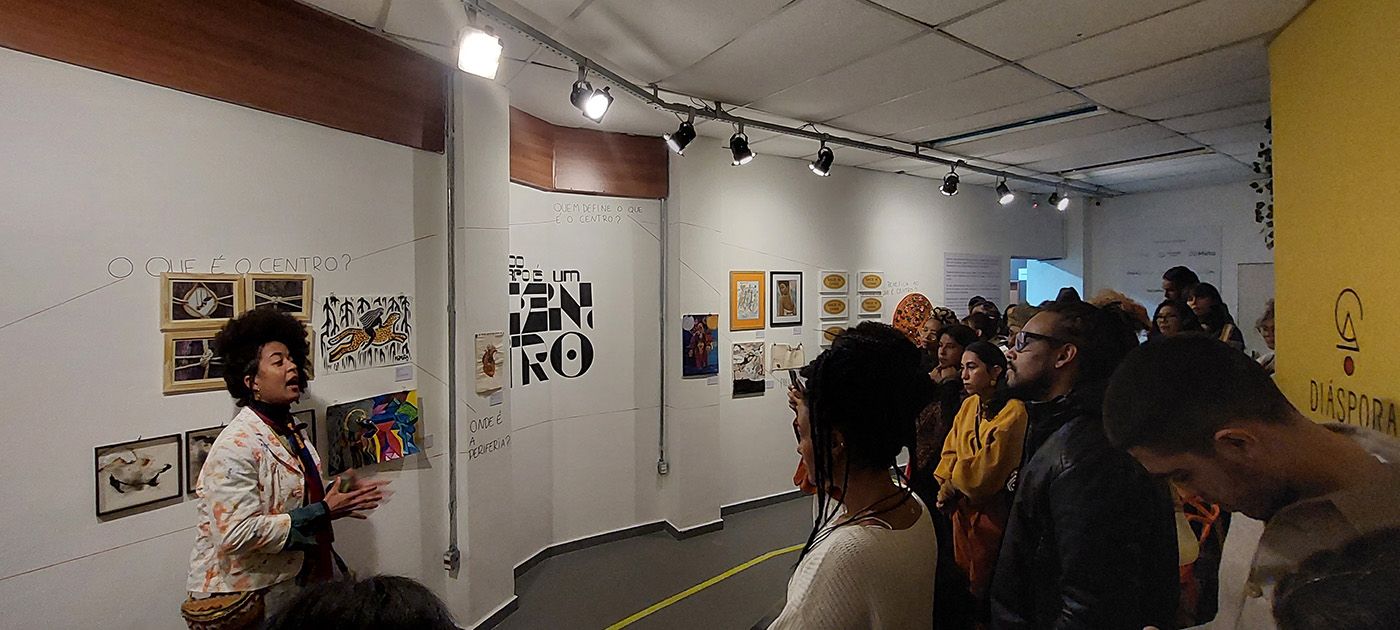 Current exhibition: Every Body is a Center at Casa PretaHub. Press photo