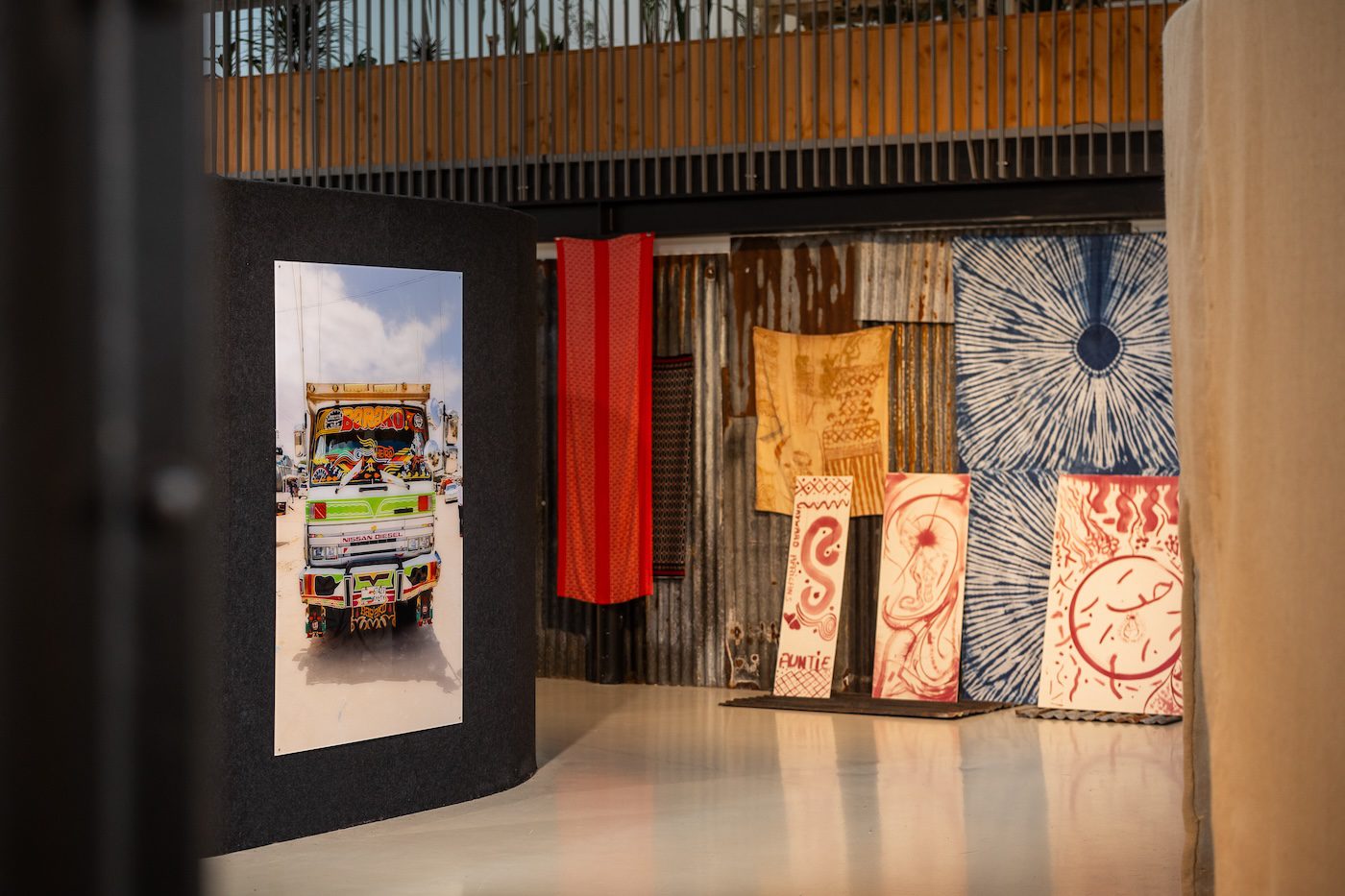 Installation view of The Anarchist Citizenship: People Made of Stories at Framer Framed in Amsterdam, NL. Photo: Maarten-Nauw. Courtesy of Framer Framed.