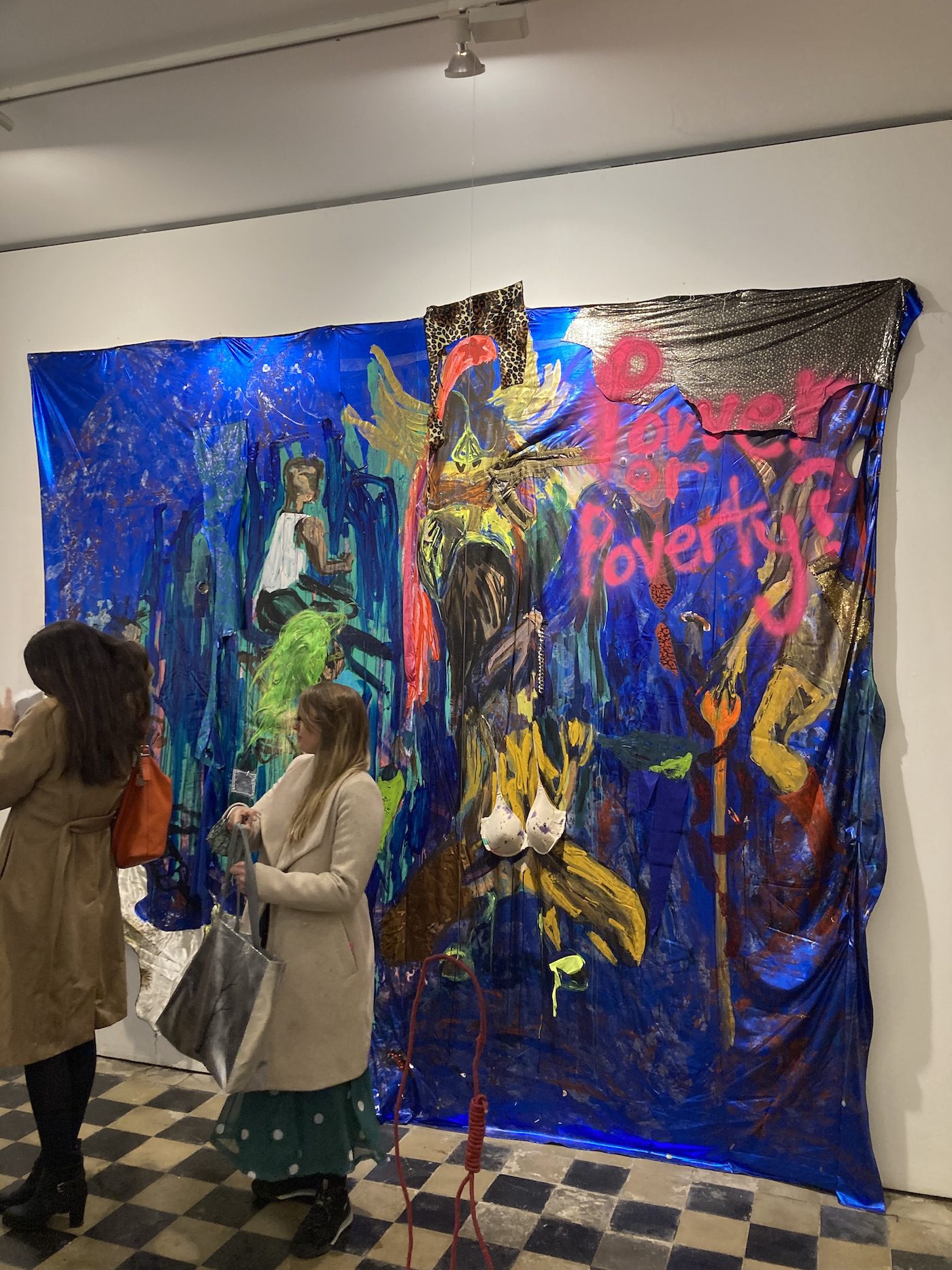 Kresiah Mukwazhi, Untitled, 2021. Installation view of the Zimbabwe Pavilion at the 59th Venice Biennale. Photo: C&amp;