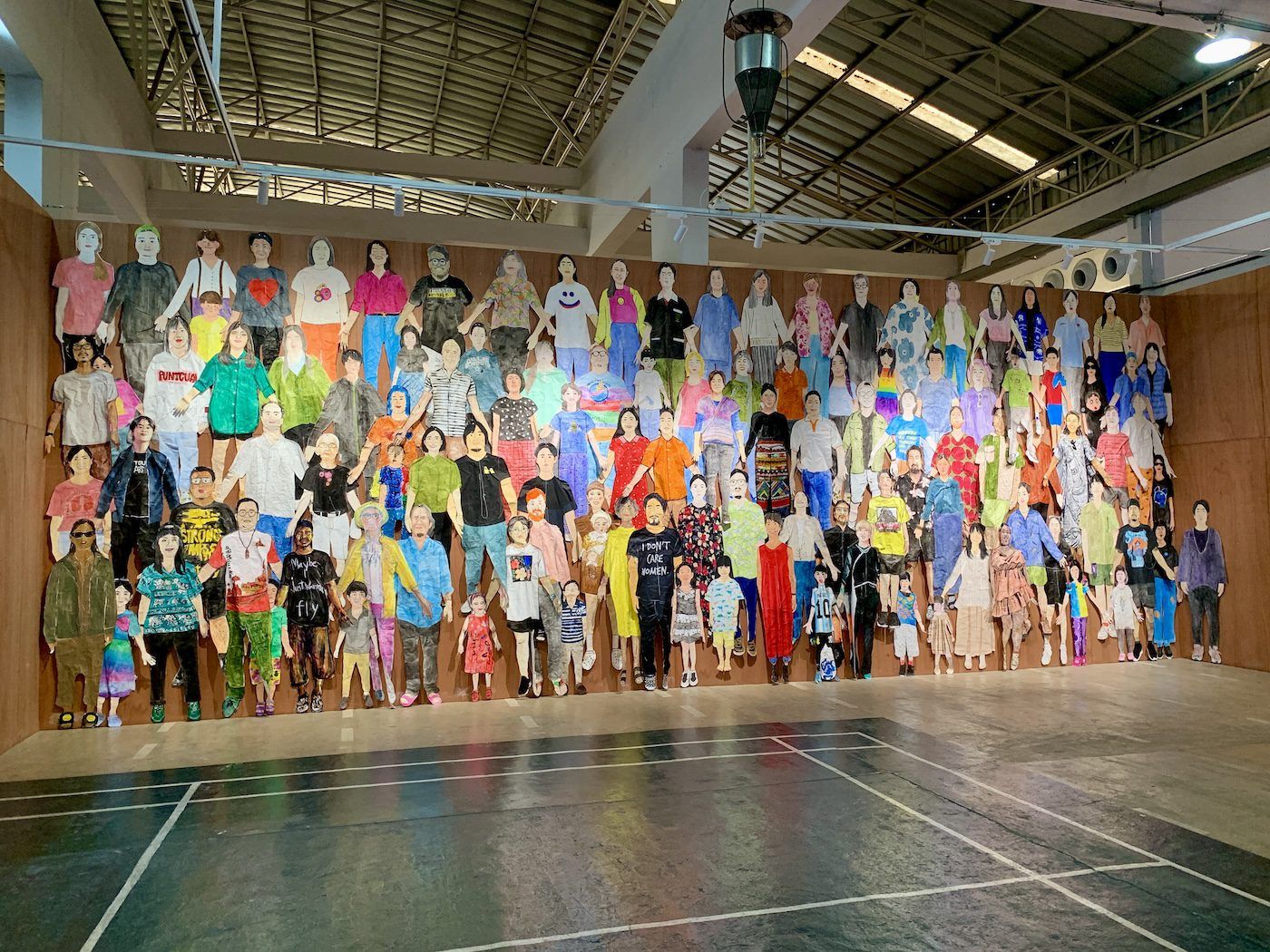 Shimabuku, Flying People, 2023. Photo: C&