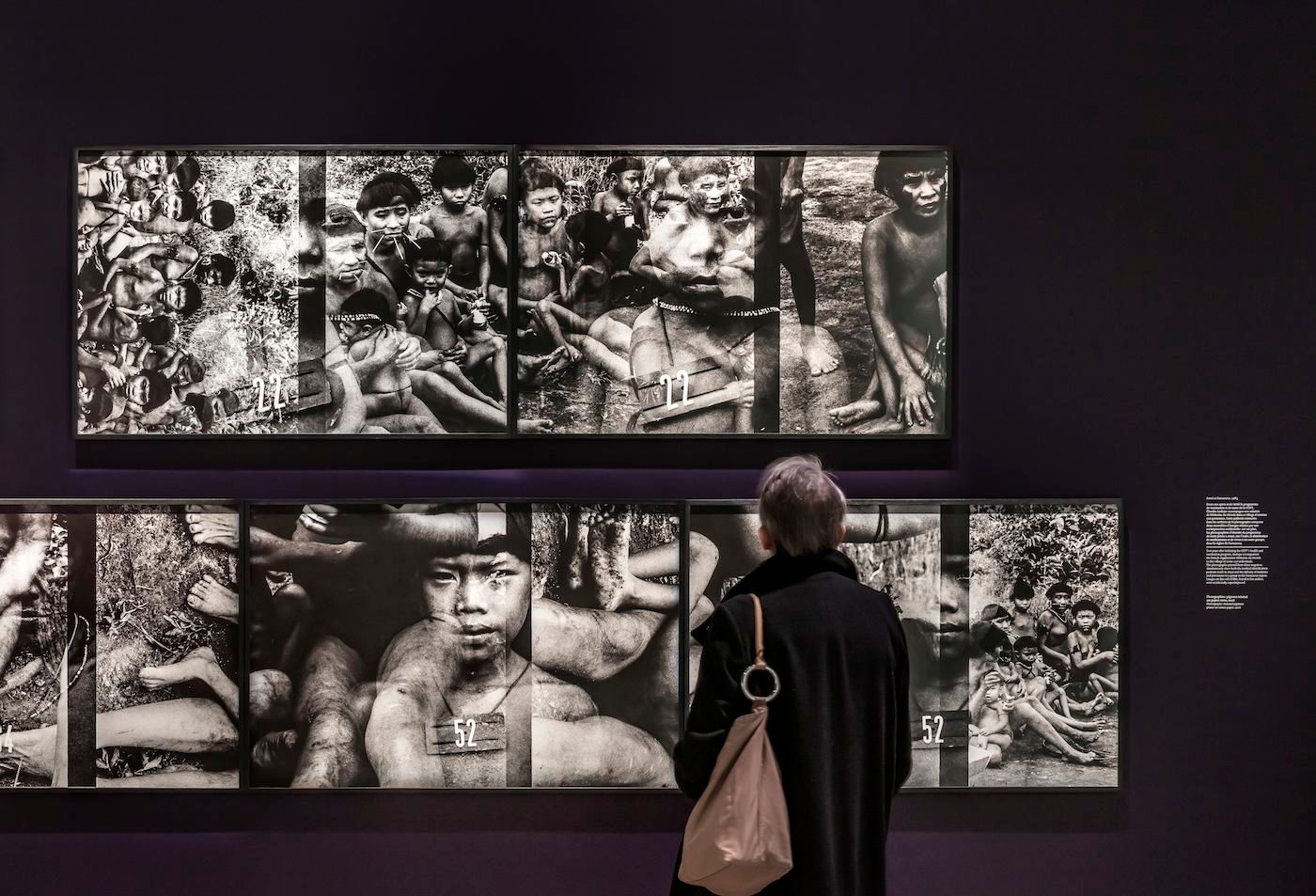 Claudia Andujar, The Yanomami Struggle, Installation View. Photo: Luc Boegly. Courtesy Fondation Cartier.