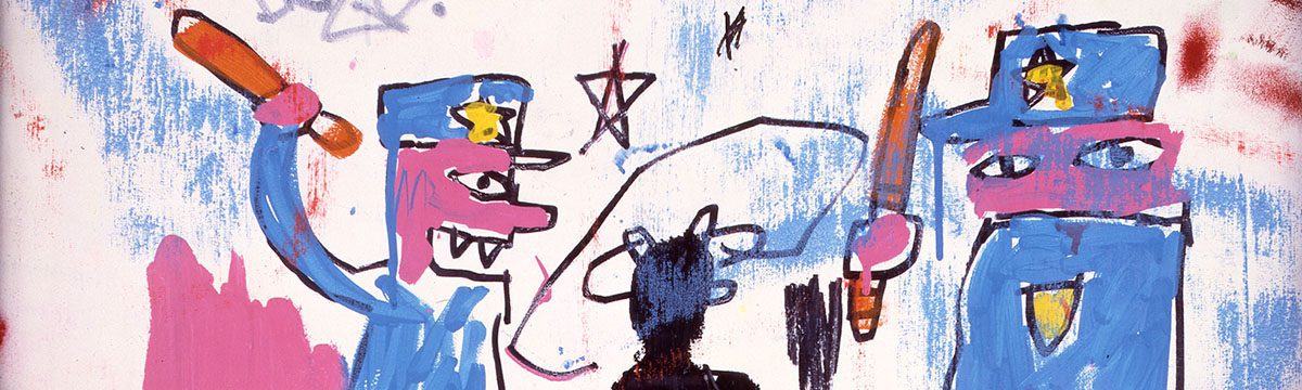 Basquiat’s Defacement (The Death of Michael Stewart) and a conversation series about Black Lives Matter