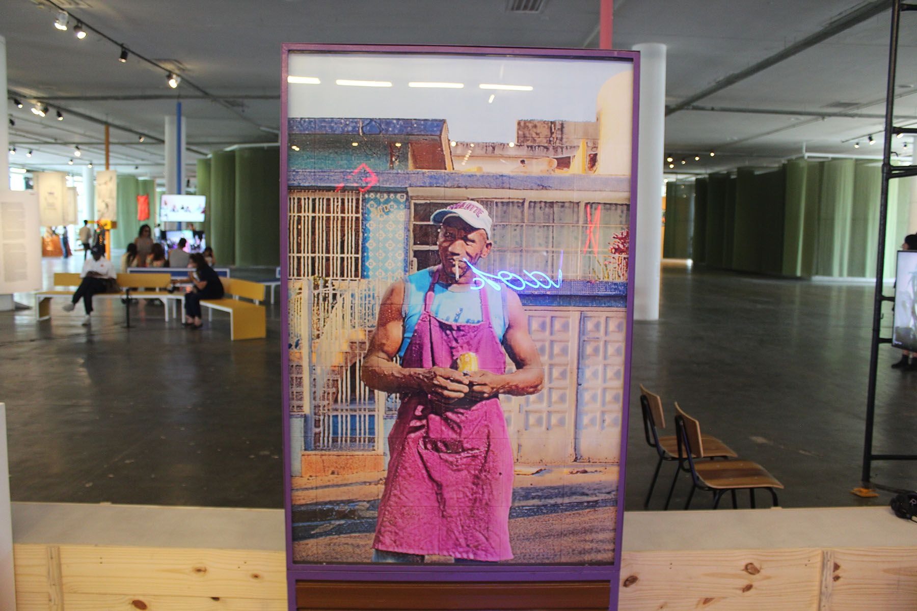 Installation view of Os meninos não sei que juras fraternas fizeram, by Vilanismo, during the 36th Bienal de São Paulo / Fundação Bienal de São Paulo. This participation is supported by The Order of New Arts. Photo: Cristian Baena