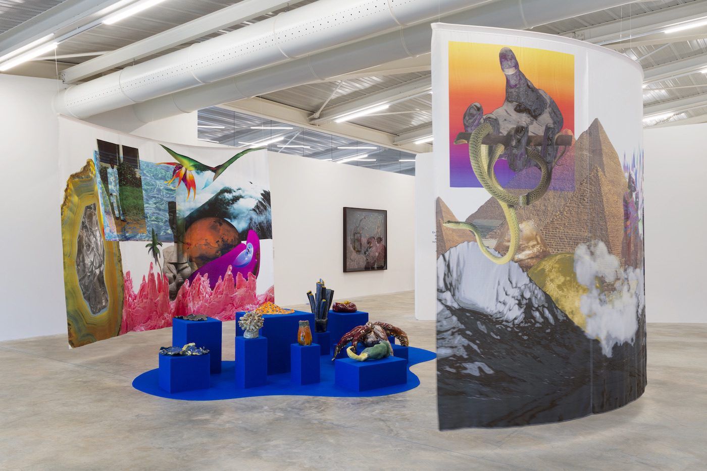 Exhibition View “Memoria: stories from another History”, from 5 February to 20 November 2021 at the Frac Nouvelle-Aquitaine MÉCA. Photos: Gaëlle Deleflie