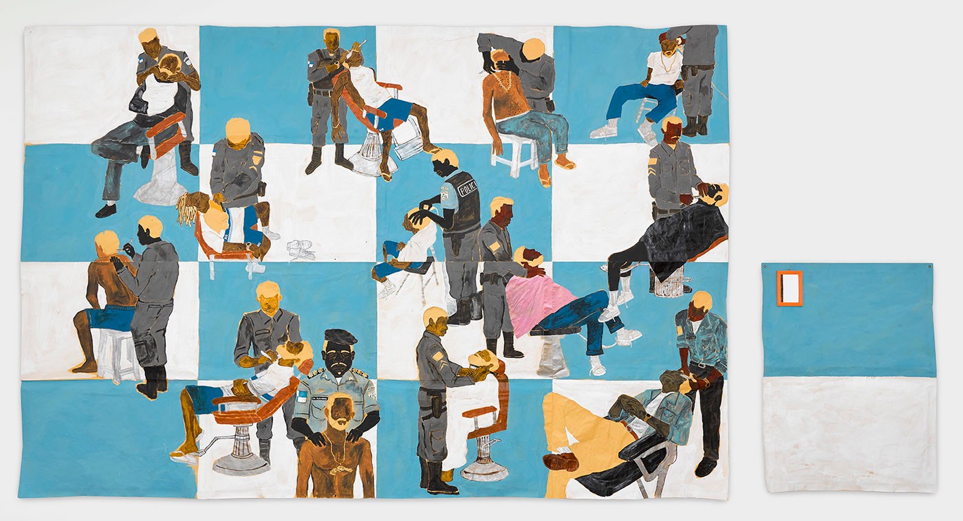 Dalila Touching up My Dreads, 2020. Photo: Courtesy of the David Zwirner Gallery.