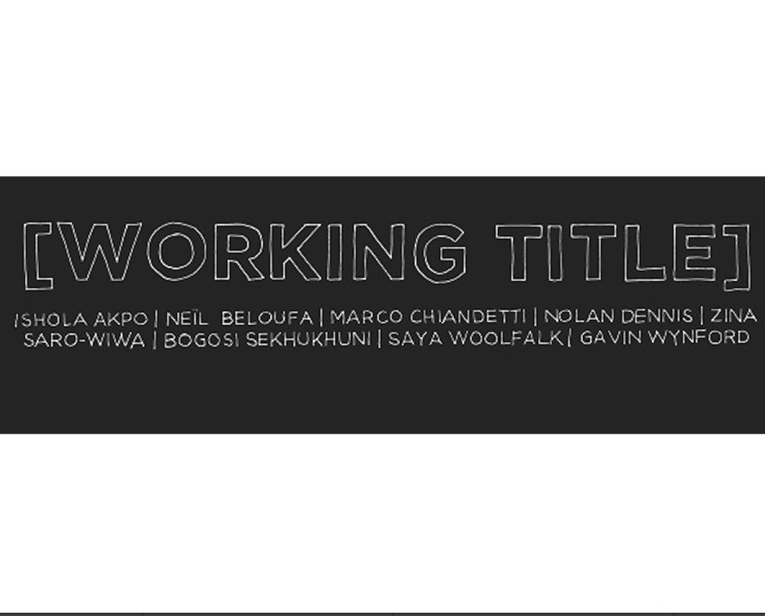 [Working Title] 2014