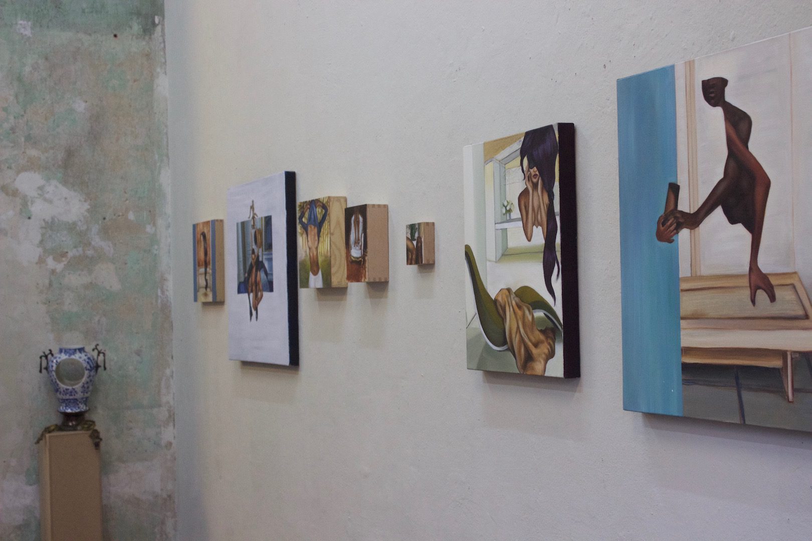 Installation view My 