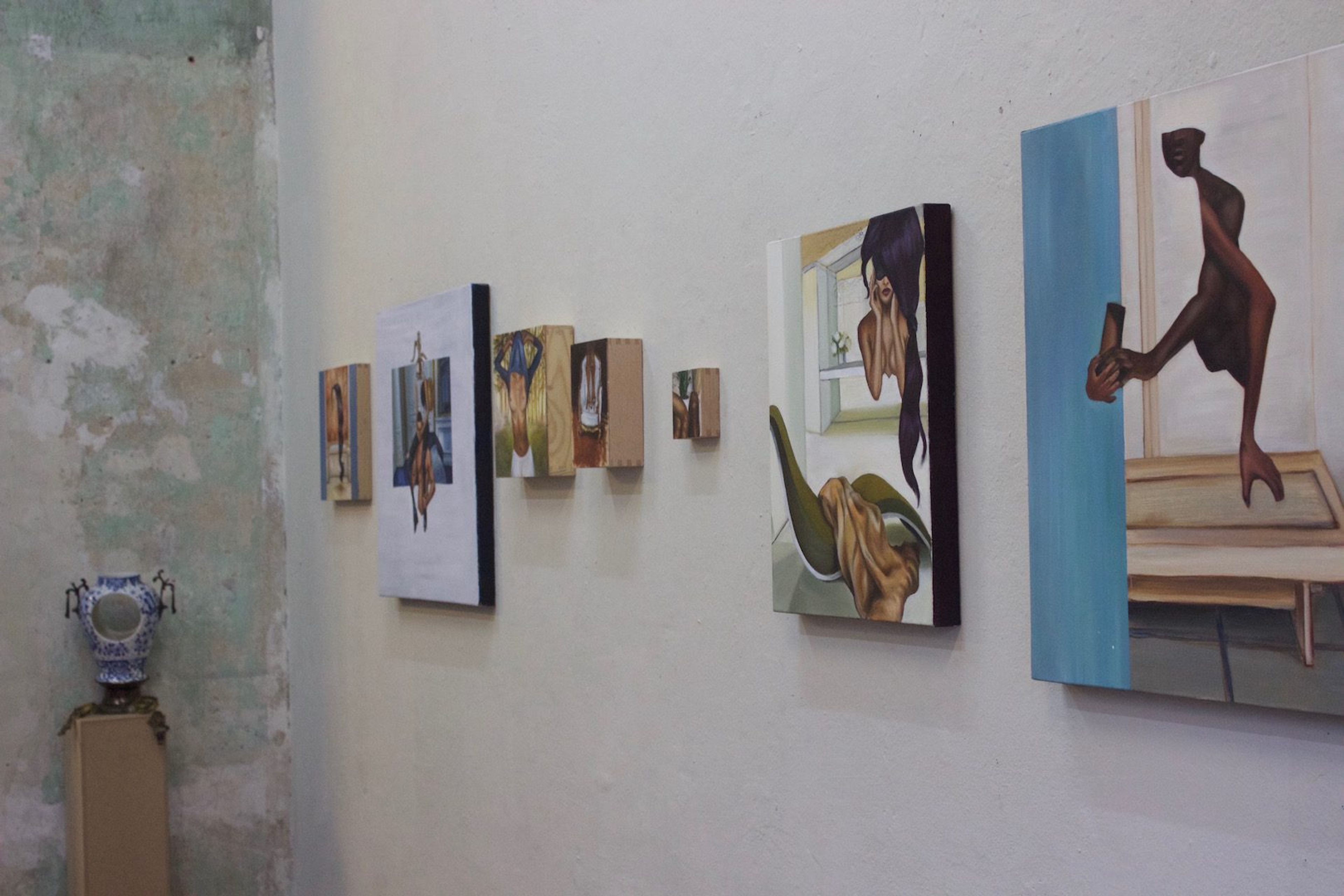 Installation view My 