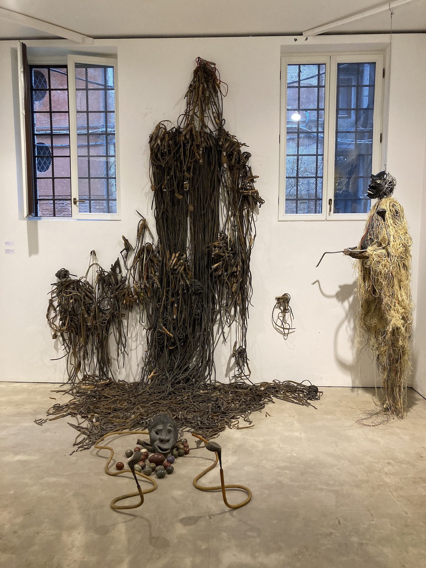 Terrence Musekiwa. Installation view of the Zimbabwe Pavilion at the 59th Venice Biennale. Photo: C&amp;