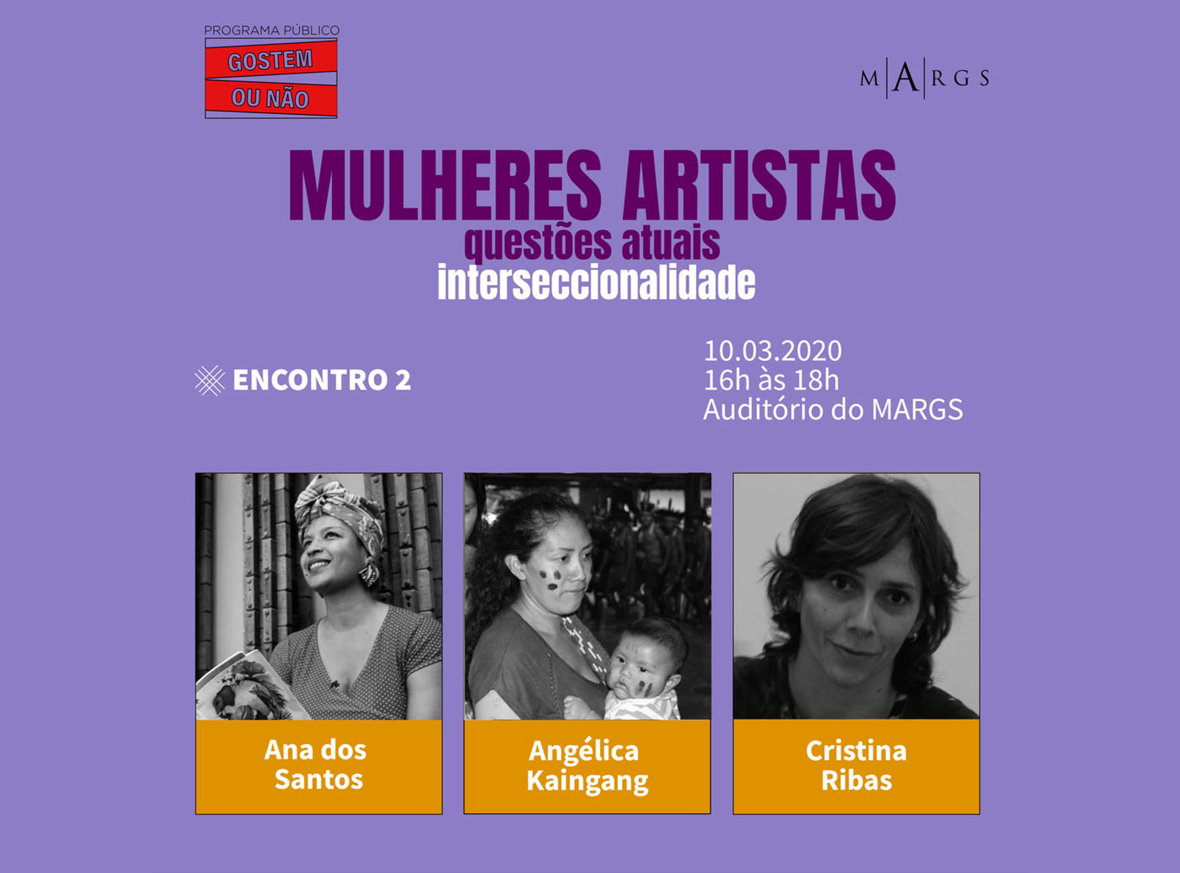 Mulheres artistas: questões atuais