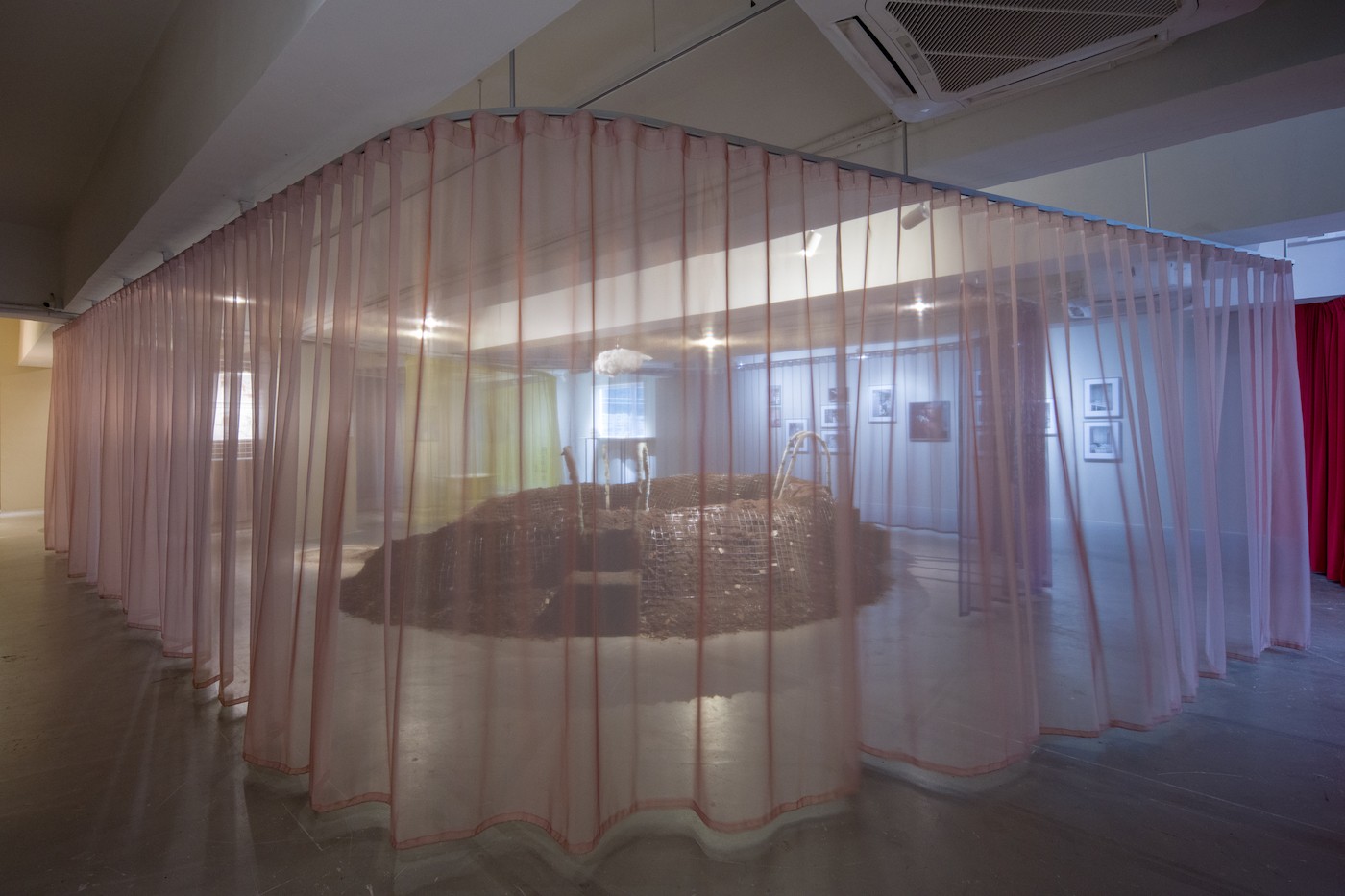 Installation View of “While we are embattled” at Para Site Hong Kong, on view from 2 Oct – 20 Nov 2022. Photo: by Felix Wong