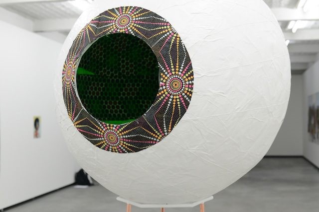 Stary Mwaba, Installation view of D-Kato, 2015. Courtesy of the artist