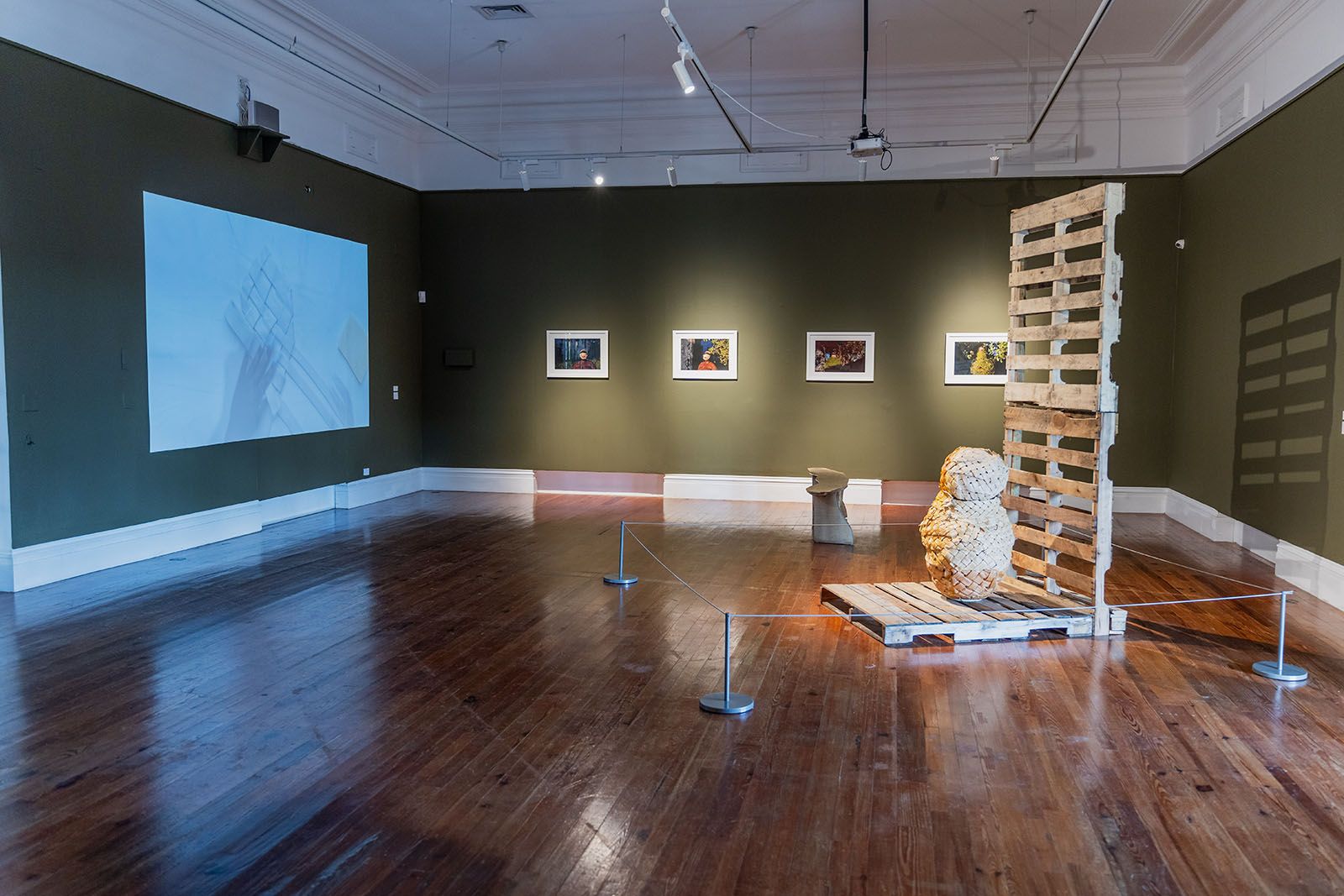 Installation view of “It comes from the head”: A Straw Heritage at NAGB. Photo: Jackson Petit-Homme. Courtesy of the National Art Gallery of The Bahamas