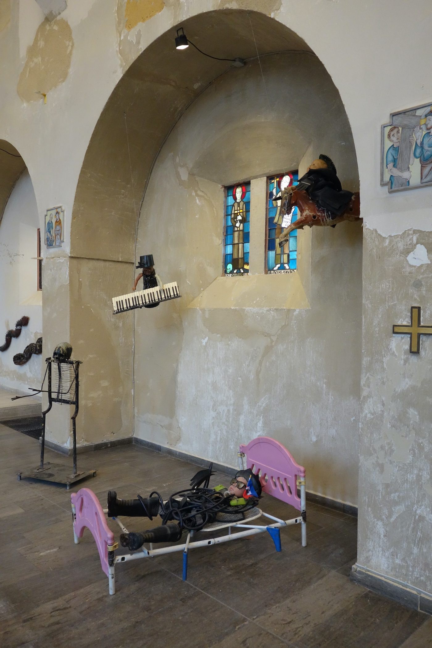 Atis Rezistans, Ghetto Biennale. Installation view at documenta fifteen, 2022. Photo: C&