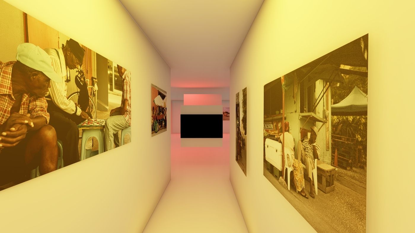 Installation view digital exhibition at Mahagony Culture, 2020.