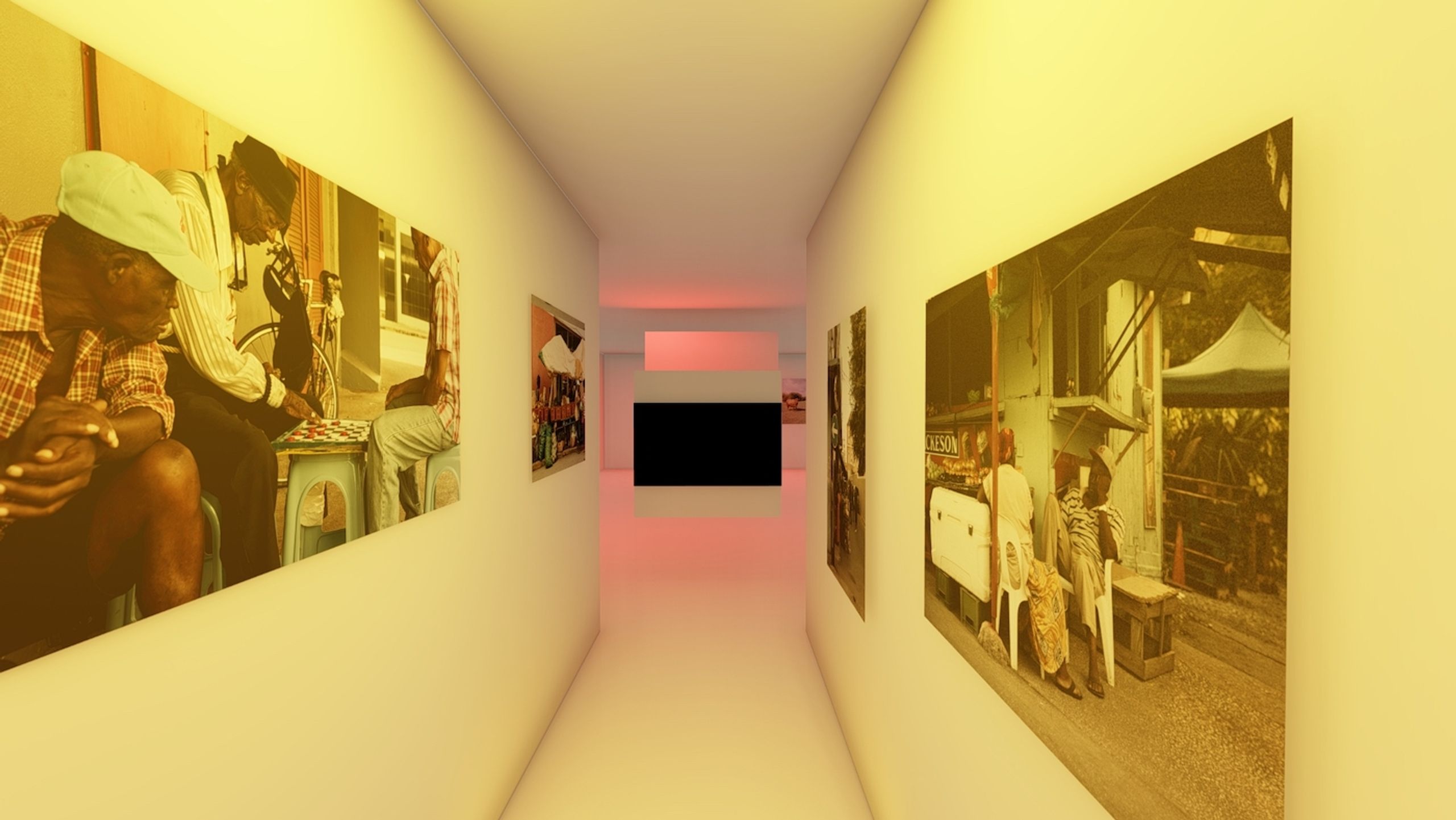 Installation view digital exhibition at Mahagony Culture, 2020.