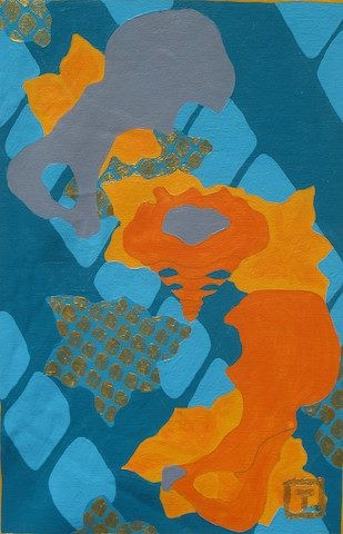 Tessa Mars, Untitled, Animal series, 2015. Acrylic on canvas. Courtesy of the artist