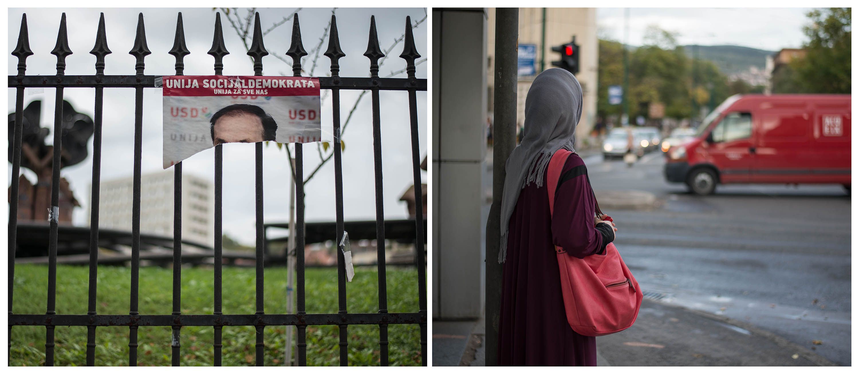 Emeka Okereke, Rose and Concrete, Sarajevo, 2014. Courtesy of Invisible Borders