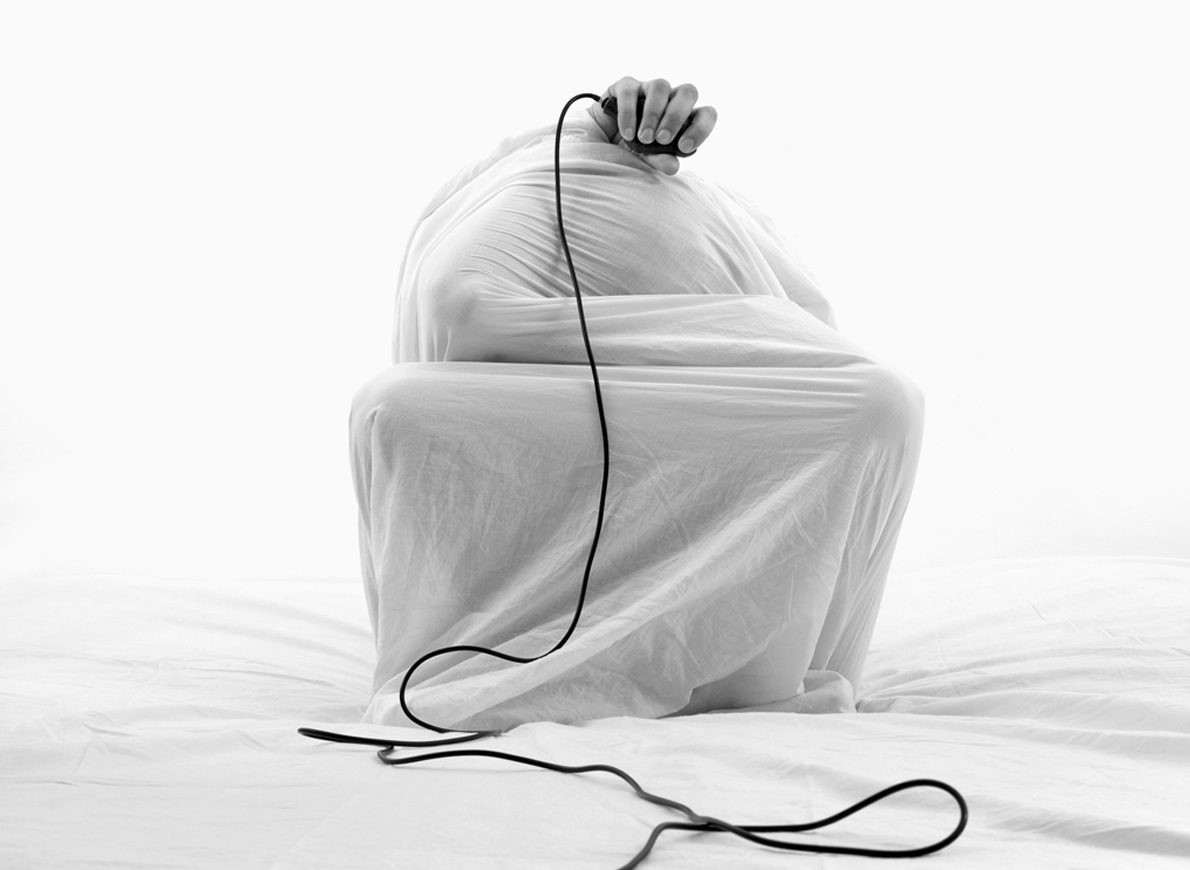 Mouna Karray, Noir #1, 2013, inkjet print on baryta paper, 128 x 128 cm, Copyright the Artist, Courtesy Tyburn Gallery