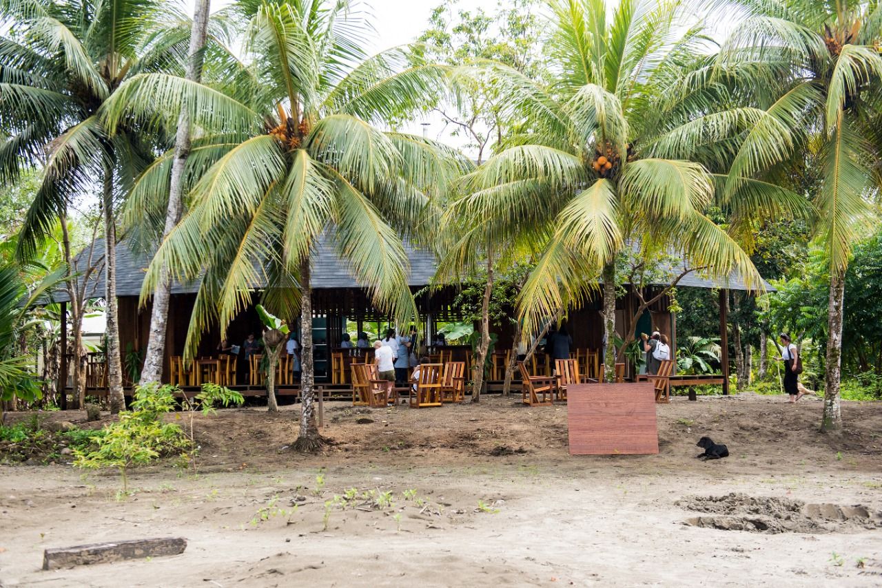 ZOTEA Integral Culinary Center in Coquí, Chocó, Colombia. Supported by the FUNLEO Foundation. Courtesy of FUNLEO.