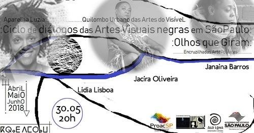Ciclo de diálogos das Artes Visuais Negras em SP: OlhosQueGiram