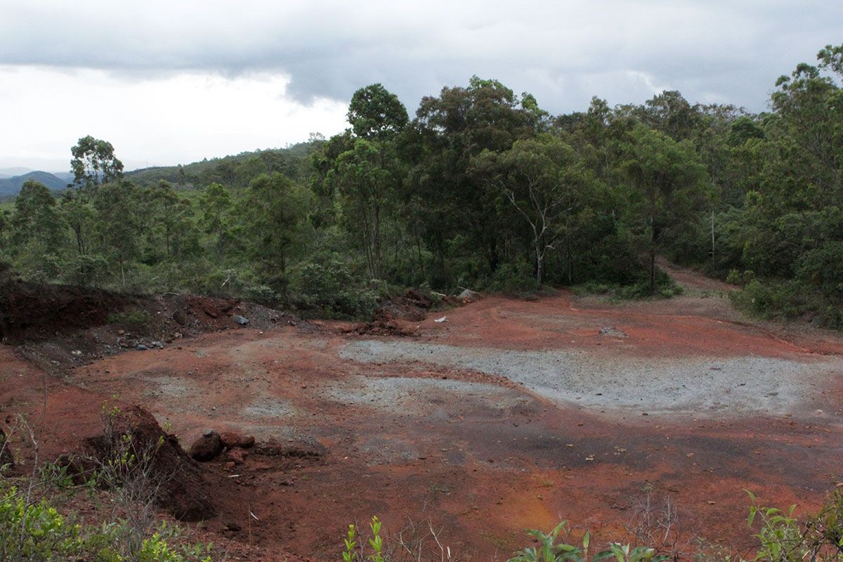 Aline Baiana, Decommissioned gold mine, Minas Gerais - Brazil, January 2020. Research image. Courtesy of the artist.