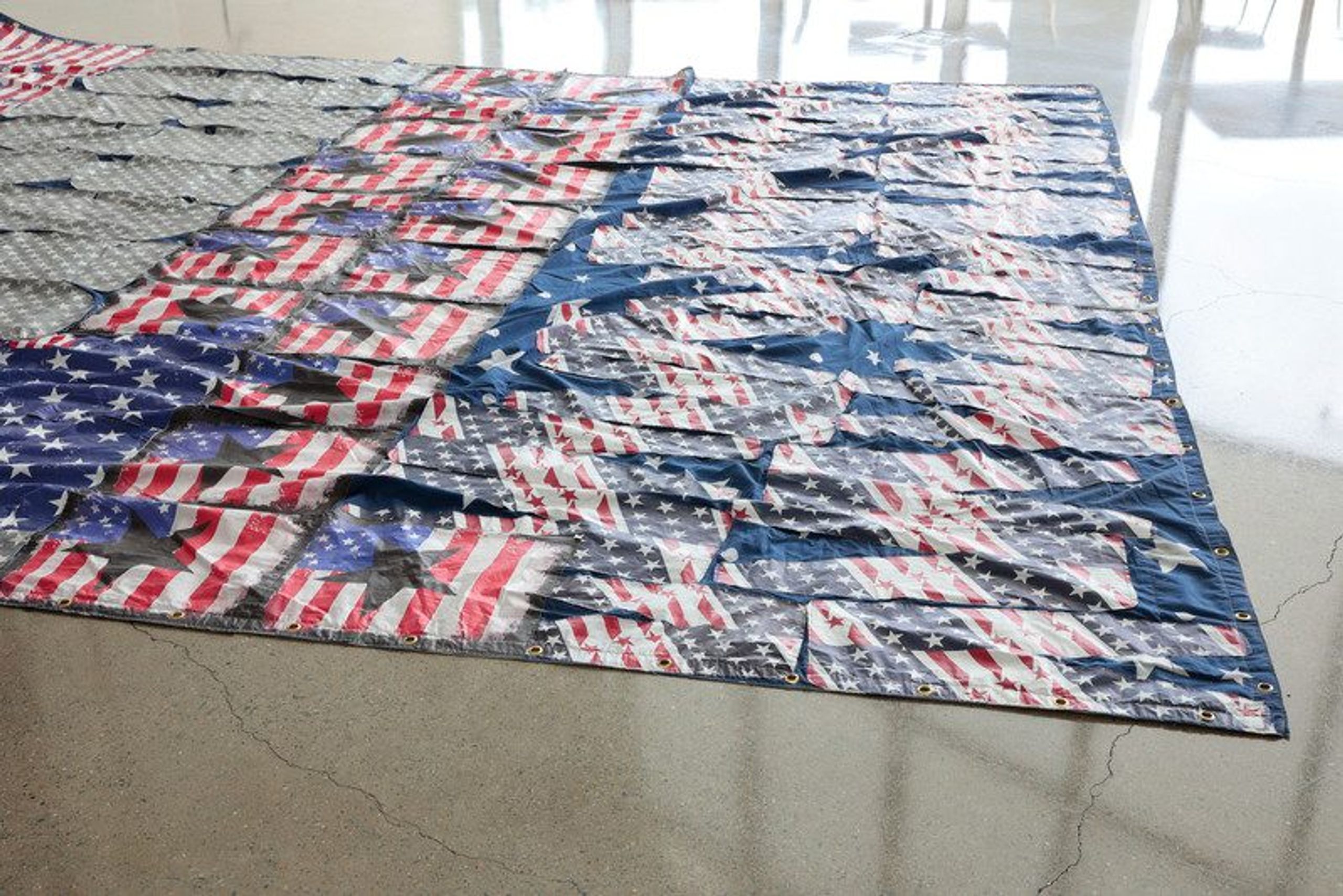 Ibrahim Ahmed, Exhibition view, Institute for Contemporary Art at VCU. Photo by David Hale.