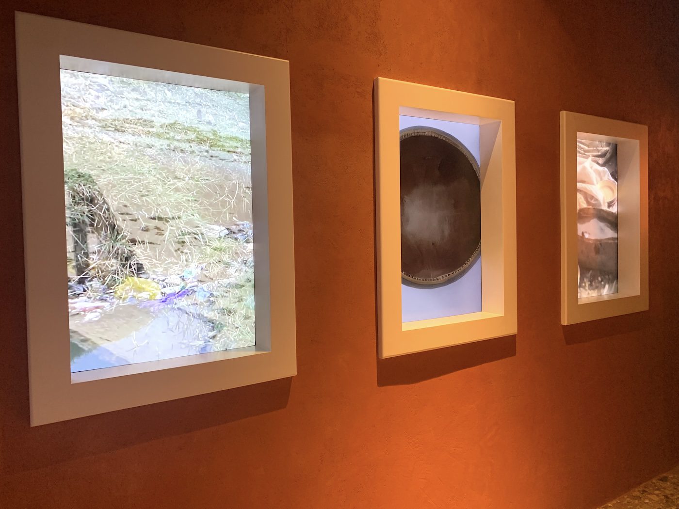 Fatimah Tuggar. Installation View of National Pavilion of Nigeria, 60th Venice Biennale. Photo: C&amp;