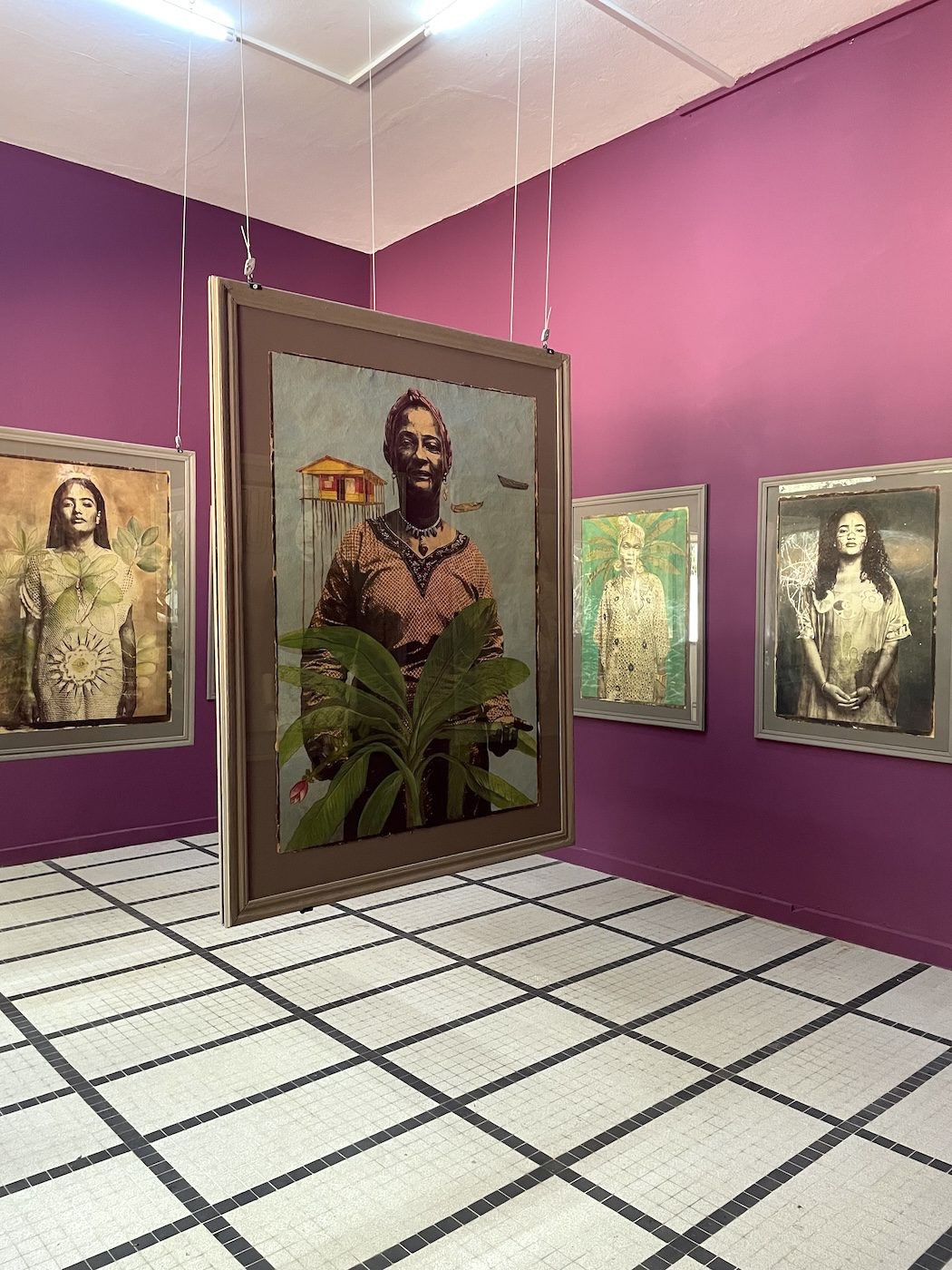 Manuela Lara, Vivas (Alive) at Ancien Palais de Justice. Installation View of 15th Dakar Biennale. Photo: Khady | Senegalese Twisted.