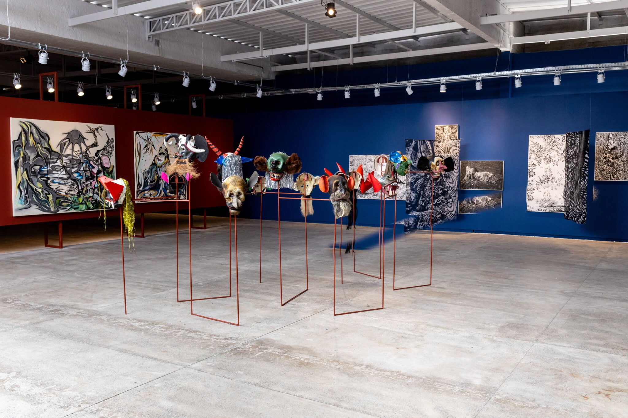 Installation View, 2nd Bienal das Amazônias. Photo: Ana Dias