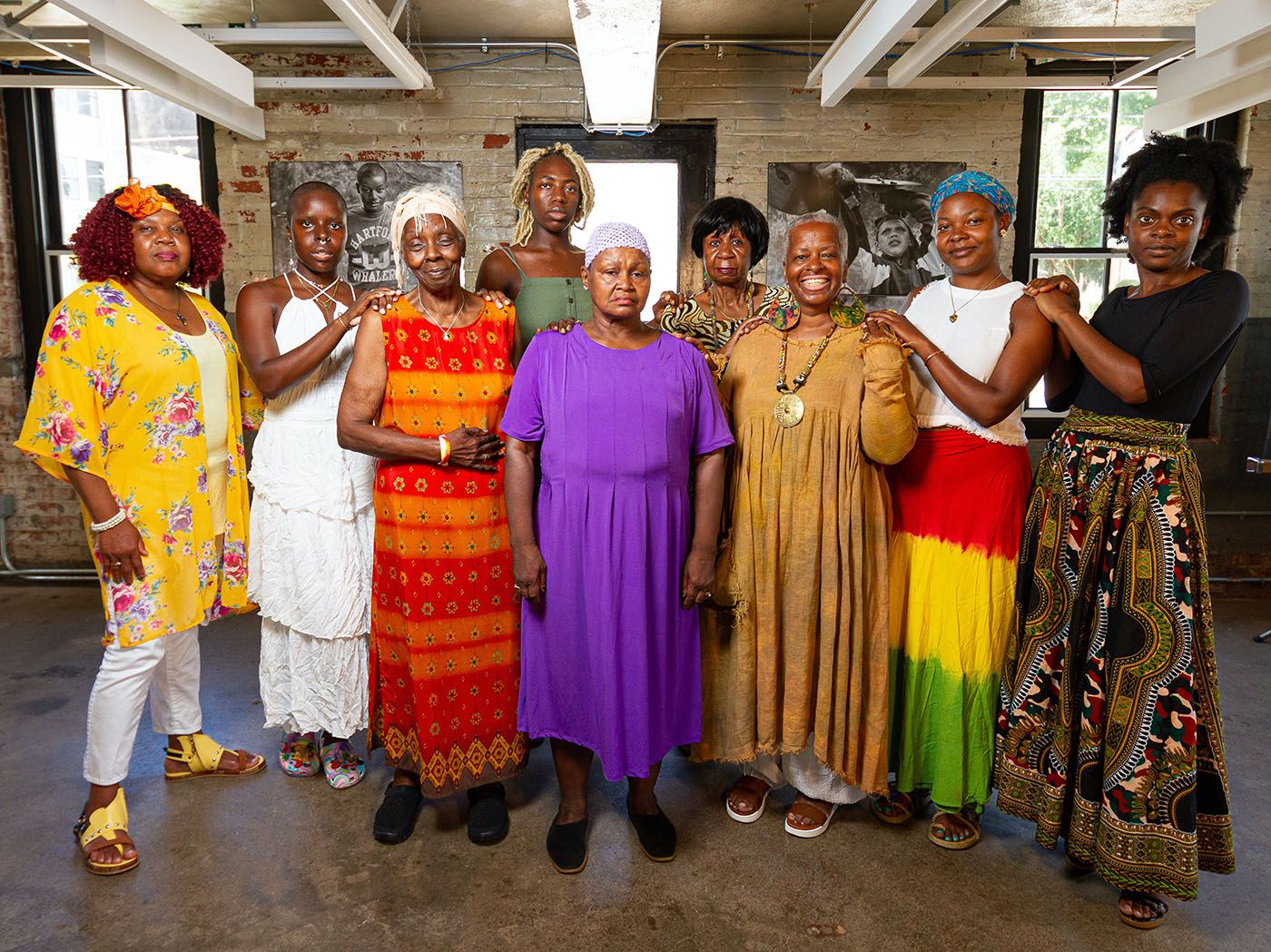 Kukily Collective, “Negra, negra, negra soy” (Black, Black, Black I am), Hardfort, CT, USA, 2022. Photo: Maza Rey.