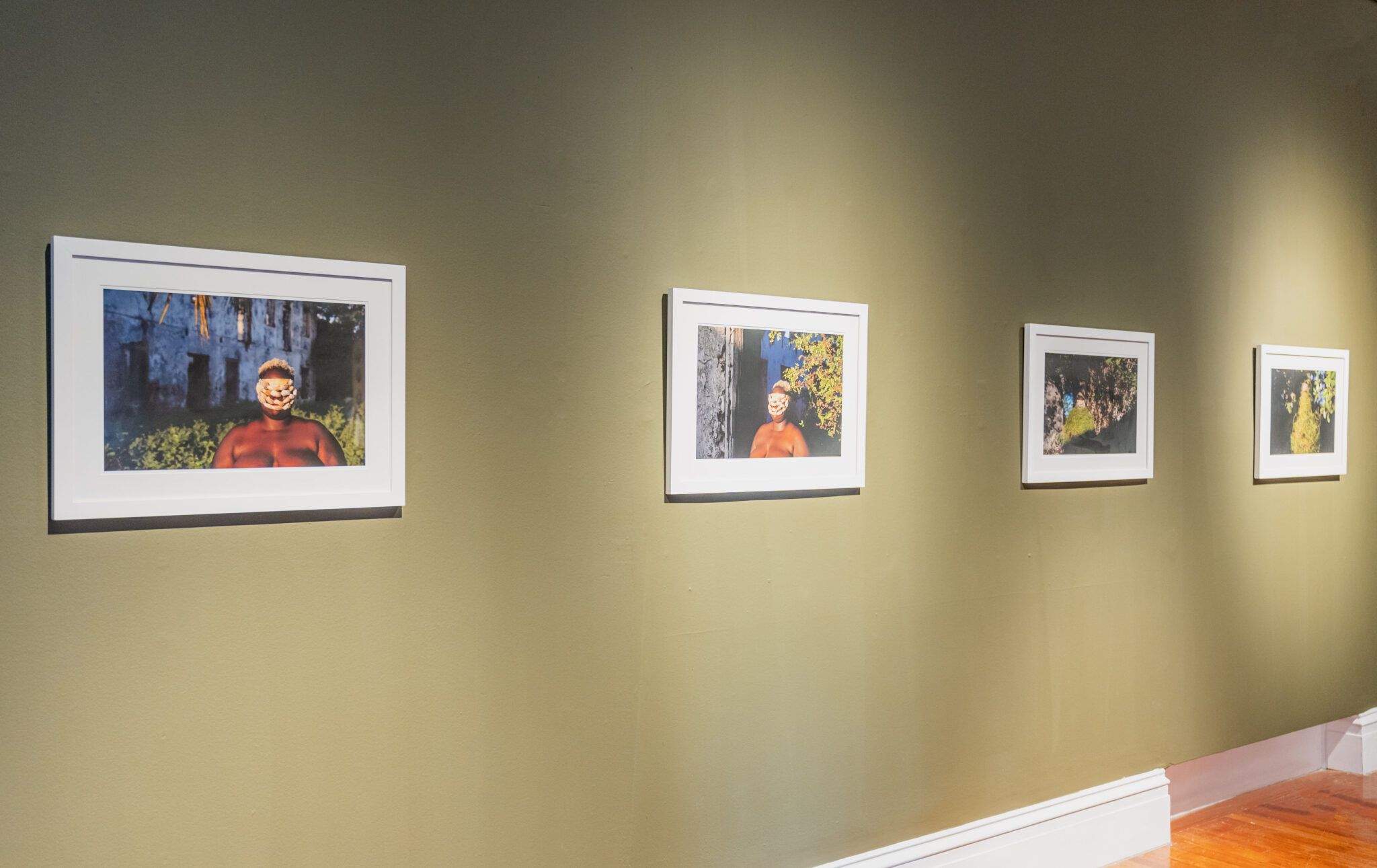 Installation view of the series Name Charlotte, by Tamika Galanis. Archival Ink Jet Print, Ed. 5, 16” x 23”, 2019. Courtesy of TERN Gallery. Photo: Jackson Petit-Homme. Courtesy of the National Art Gallery of The Bahamas