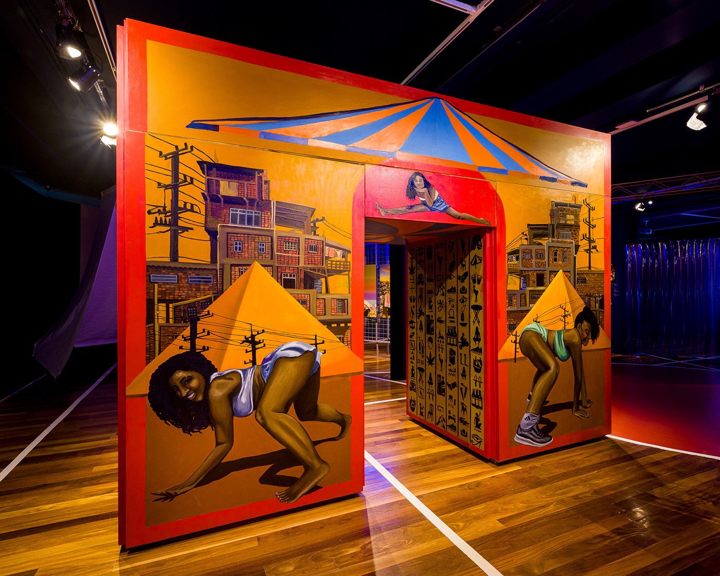 Exhibition View, “Funk: A Cry of Boldness and Freedom”, Rio Art Museum (MAR), 2023/2024. Photo: PR