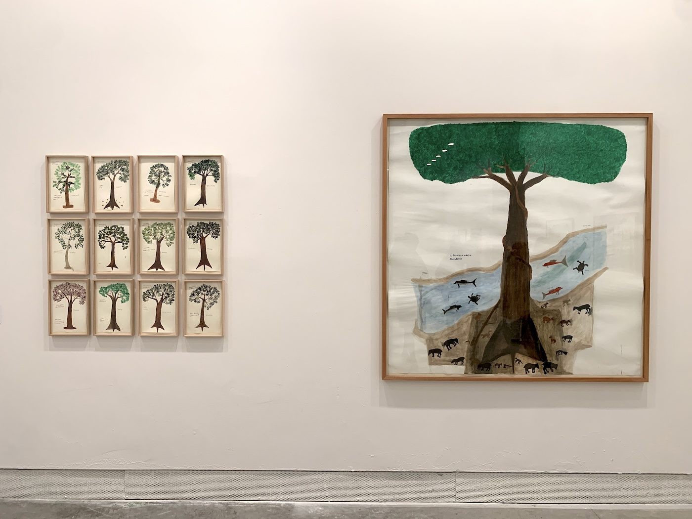 Abel Rodríguez. Installation View of 60th Venice Biennale „Foreigners Everywhere“ at Giardini. Photo: C&
