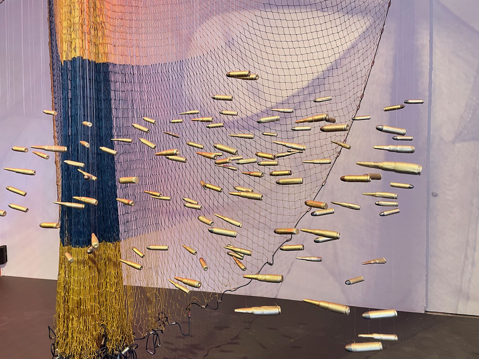 Glicéria Tupinambá, Hãhãwpuá Pavilion (Brazil) at the 60th Venice Biennale Foreigners Everywhere. Photo: C&AL