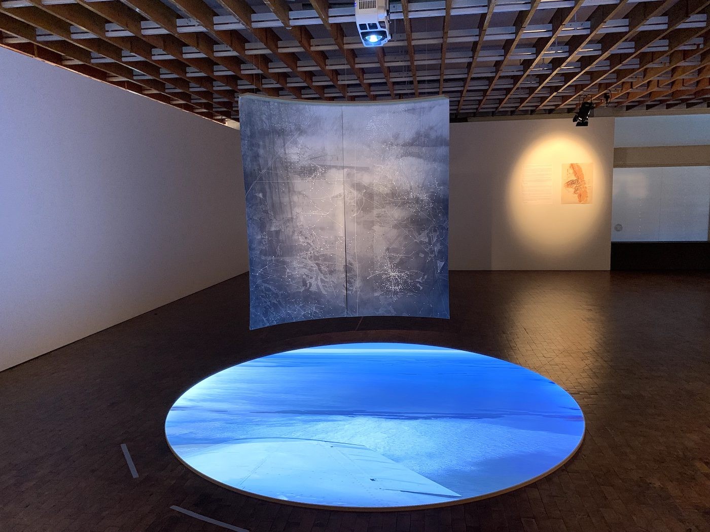 Imani Jacqueline Brown, What remains at the Ends of the Earth?, 2022. Installation View at 12th Berlin Biennale, Akademie der Künste, Hanseatenweg. Photo: C&