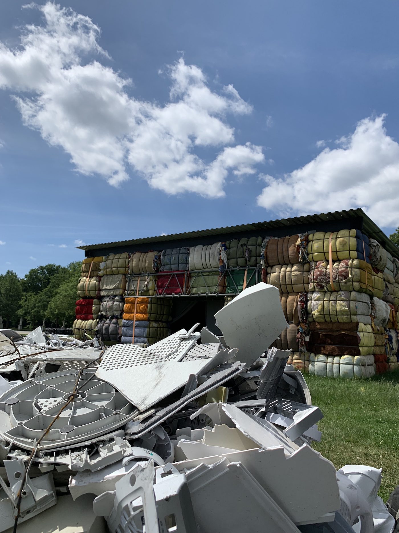 The Nest Collective. Installation view at documenta fifteen, 2022. Photo: Sunny Dolat